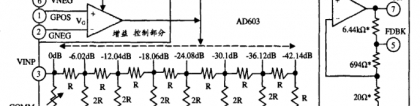 AD603应用电路之超声波检测电路，ad603