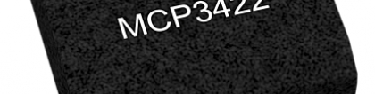 MCP3422 具有电压参考的2通道18位Δ-ΣADC。，3422
